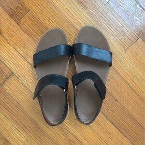 Black Fitflop Wedge Sandals